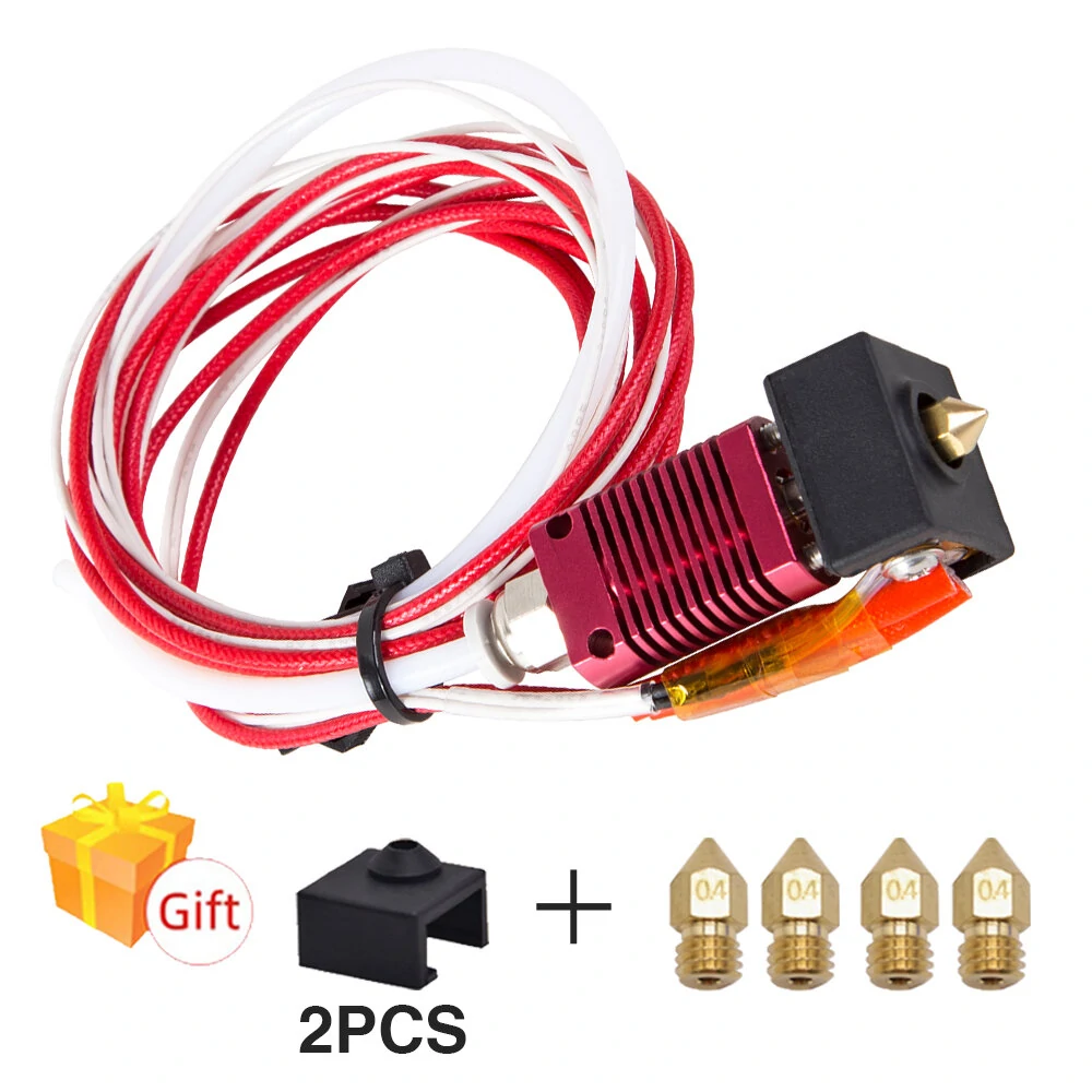 Creativity® MK8 Extruder Hotend Kit 0,4mm Düse 1,75mm Filament für Ender 3 Ender3 V2 CR10 Ender 5 3D Drucker Teile. Creativity® MK8 Extruder Hotend Kit 0,4mm Düse 1,75mm Filament für Ender 3 Ender3 V2 CR10 Ender 5 3D Drucker Teile.
