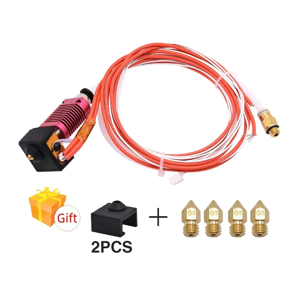 Creativity® MK8 Extruder Hotend Kit 0,4mm Düse 1,75mm Filament für Ender 3 Ender3 V2 CR10 Ender 5 3D Drucker Teile. Creativity® MK8 Extruder Hotend Kit 0,4mm Düse 1,75mm Filament für Ender 3 Ender3 V2 CR10 Ender 5 3D Drucker Teile.