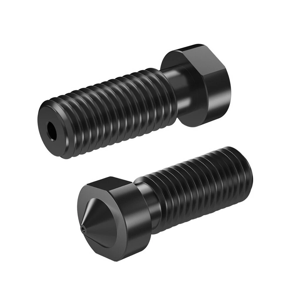IDEAFORMER 0.4/1.75mm M6-Gewinde gehärtete Stahlvulkan-Düse für 3D-Drucker-Teil IDEAFORMER 0.4/1.75mm M6-Gewinde gehärtete Stahlvulkan-Düse für 3D-Drucker-Teil