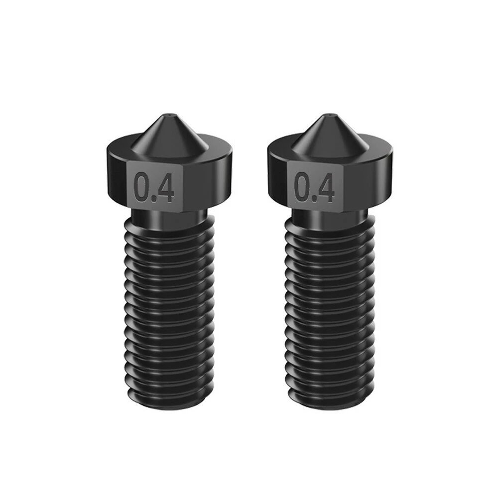 IDEAFORMER 0.4/1.75mm M6-Gewinde gehärtete Stahlvulkan-Düse für 3D-Drucker-Teil IDEAFORMER 0.4/1.75mm M6-Gewinde gehärtete Stahlvulkan-Düse für 3D-Drucker-Teil