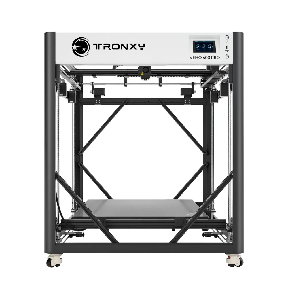 3D-Drucker VEHO 600 PRO mit großem Druckformat 600 * 600 * 600mm, direktem FDM-Extruder, automatischer Nivellierung, hoher Präzision im 3D-Druck
