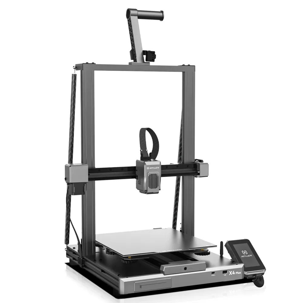 Artillery SW X4 Plus Hochgeschwindigkeits-3D-Drucker 300*300*400mm Druckbereich 4,3 Zoll Touchscreen 500mm/s
