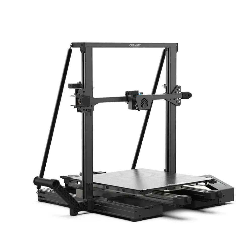 Creality 3D® CR-6 MAX 3D-Drucker mit einer Druckgröße von 400x400x400 mm und automatischem Nivellierungssystem/32-Bit-Mainboard/TMC2209-Motortreibern/dreieckiger goldener Struktur