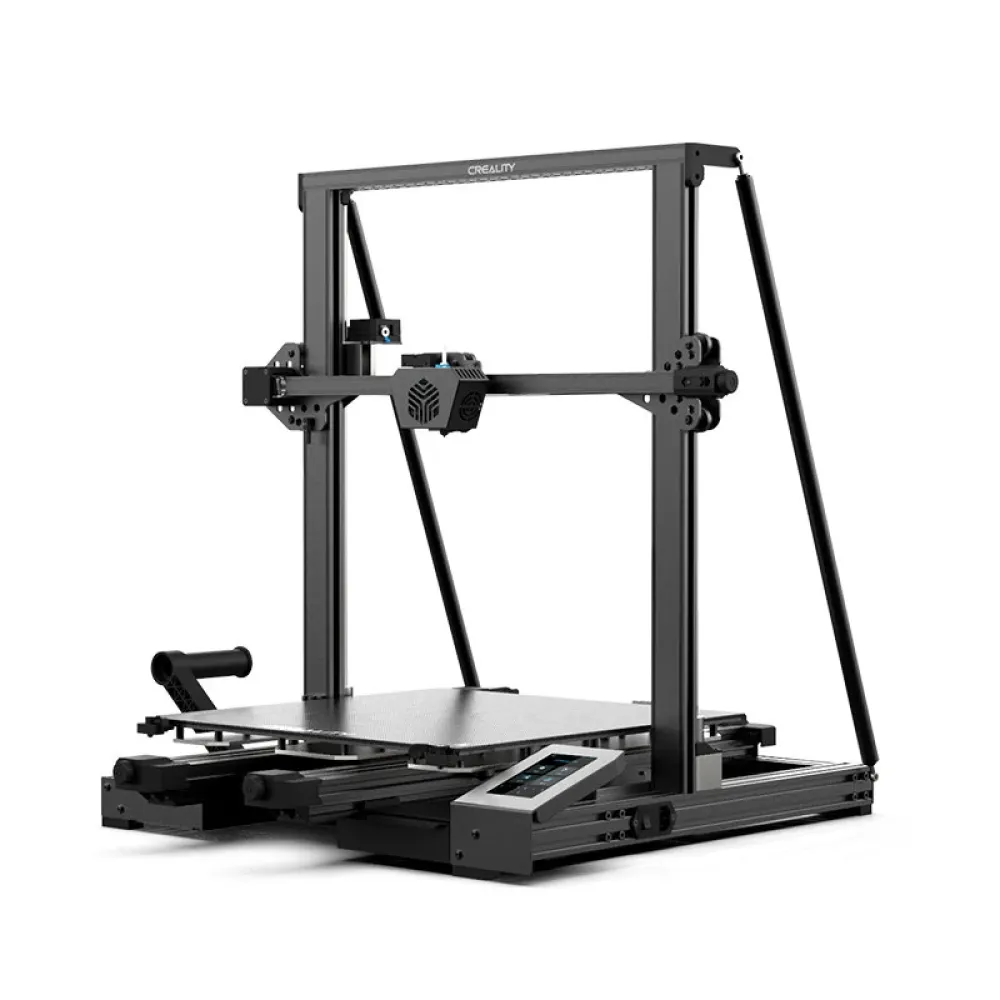 Creality 3D® CR-6 MAX 3D-Drucker mit einer Druckgröße von 400x400x400 mm und automatischem Nivellierungssystem/32-Bit-Mainboard/TMC2209-Motortreibern/dreieckiger goldener Struktur