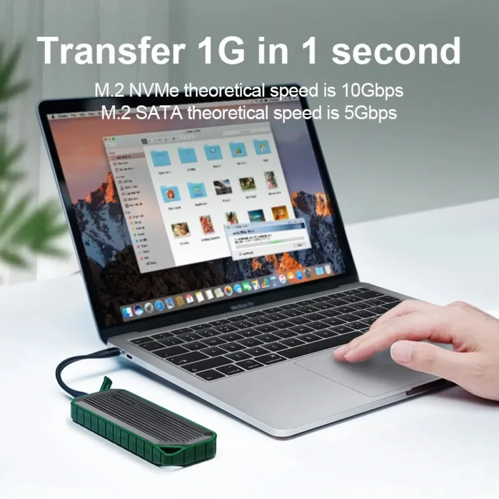 Hagibis M.2 NVMe SATA SSD Gehäuse Dual-Protokoll SSD Gehäuse M.2 zu USB 3.1 Gen2 Adapter für NVME PCIE NGFF SATA SSD Festplatten Box Hagibis M.2 NVMe SATA SSD Gehäuse Dual-Protokoll SSD Gehäuse M.2 zu USB 3.1 Gen2 Adapter für NVME PCIE NGFF SATA SSD Festplatten Box