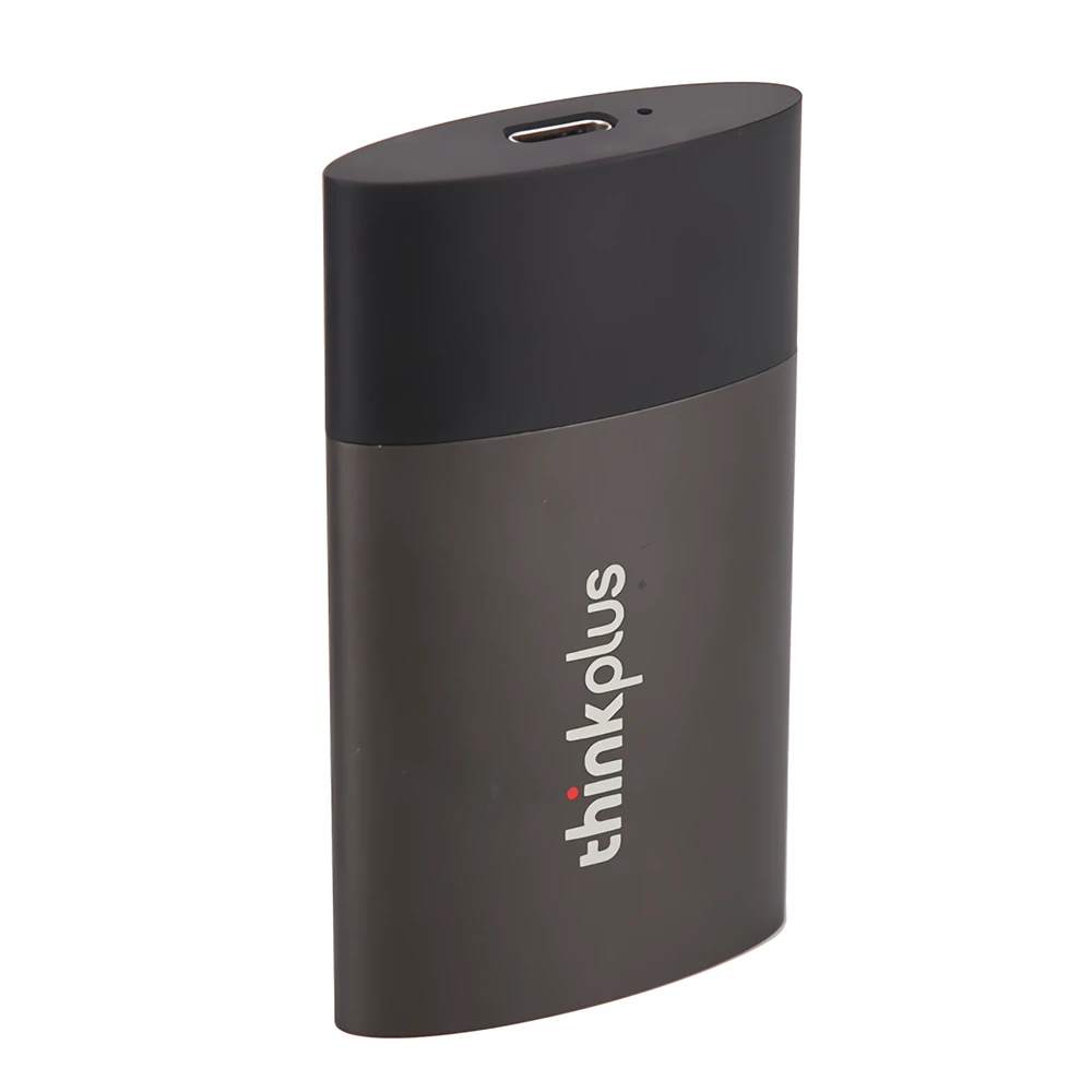 Lenovo thinkplus US202 Portable SSD mit 512 GB, 1 TB, 2 TB. Solid-State-Laufwerk mit USB 3.1 Typ-C High-Speed-Schnittstelle. Geeignet für den Einsatz mit mobilen Geräten und externen Computern. Lenovo thinkplus US202 Portable SSD mit 512 GB, 1 TB, 2 TB. Solid-State-Laufwerk mit USB 3.1 Typ-C High-Speed-Schnittstelle. Geeignet für den Einsatz mit mobilen Geräten und externen Computern.