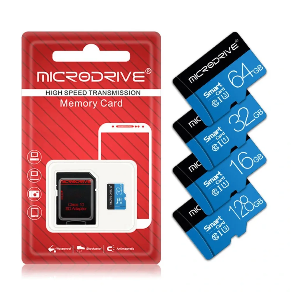 Microdrive Class 10 High Speed TF-Speicherkarte mit 32GB, 64GB, 128GB, 256GB Micro SD Card Flash Card Smart Card für Telefon, Kamera, Monitor und Fahrrekorder Microdrive Class 10 High Speed TF-Speicherkarte mit 32GB, 64GB, 128GB, 256GB Micro SD Card Flash Card Smart Card für Telefon, Kamera, Monitor und Fahrrekorder