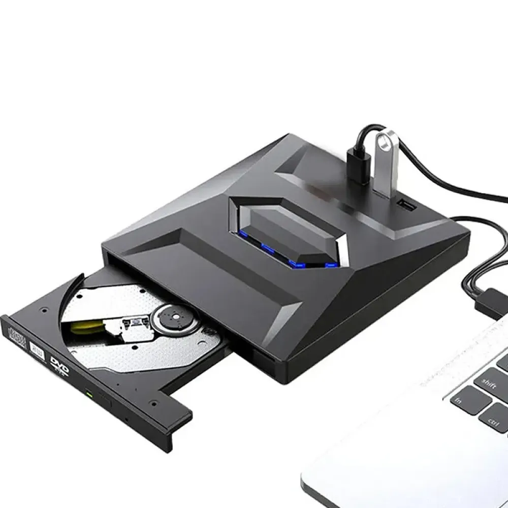 Externes CD DVD RW Optisches Laufwerk DVD Brenner DVD Writer Super Drive mit USB 3.0 Type-C für Laptop Notebook Externes CD DVD RW Optisches Laufwerk DVD Brenner DVD Writer Super Drive mit USB 3.0 Type-C für Laptop Notebook