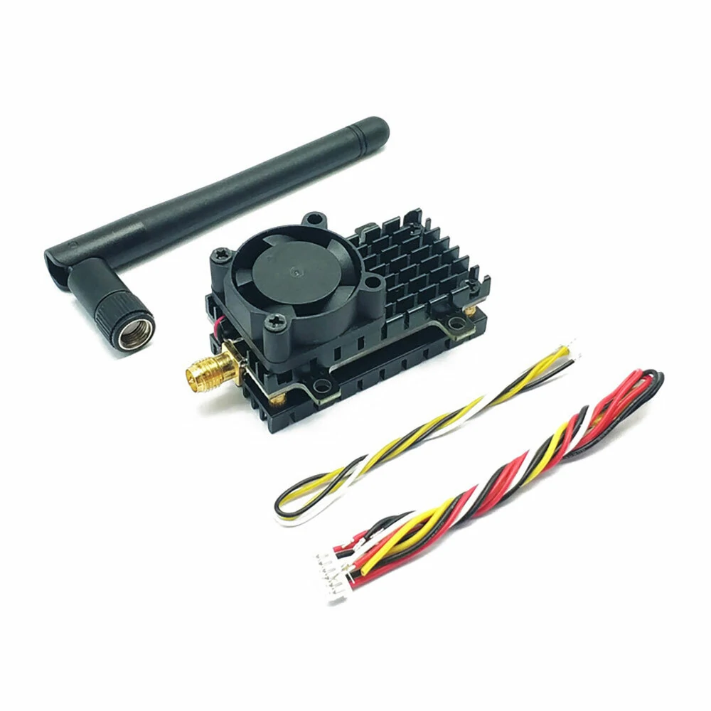 EWRF 5,8 GHz 2W FPV Wireless Transmitter 2000MW 48CH Video AV Audio Sender mit 2,8-mm-CMOS-1000TVL-Kamera für ferngesteuerte Drohnen mit großer Reichweite EWRF 5,8 GHz 2W FPV Wireless Transmitter 2000MW 48CH Video AV Audio Sender mit 2,8-mm-CMOS-1000TVL-Kamera für ferngesteuerte Drohnen mit großer Reichweite