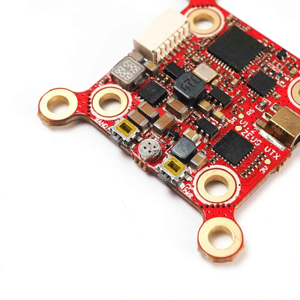 HGLRC Zeus VTX 5.8G 40CH PIT/25/100/200/400/800mW Smarte Montage 20 * 20 mm / 30 * 30 mm FPV-Sender mit integriertem Mikrofon für FPV-RC-Rennen HGLRC Zeus VTX 5.8G 40CH PIT/25/100/200/400/800mW Smarte Montage 20 * 20 mm / 30 * 30 mm FPV-Sender mit integriertem Mikrofon für FPV-RC-Rennen