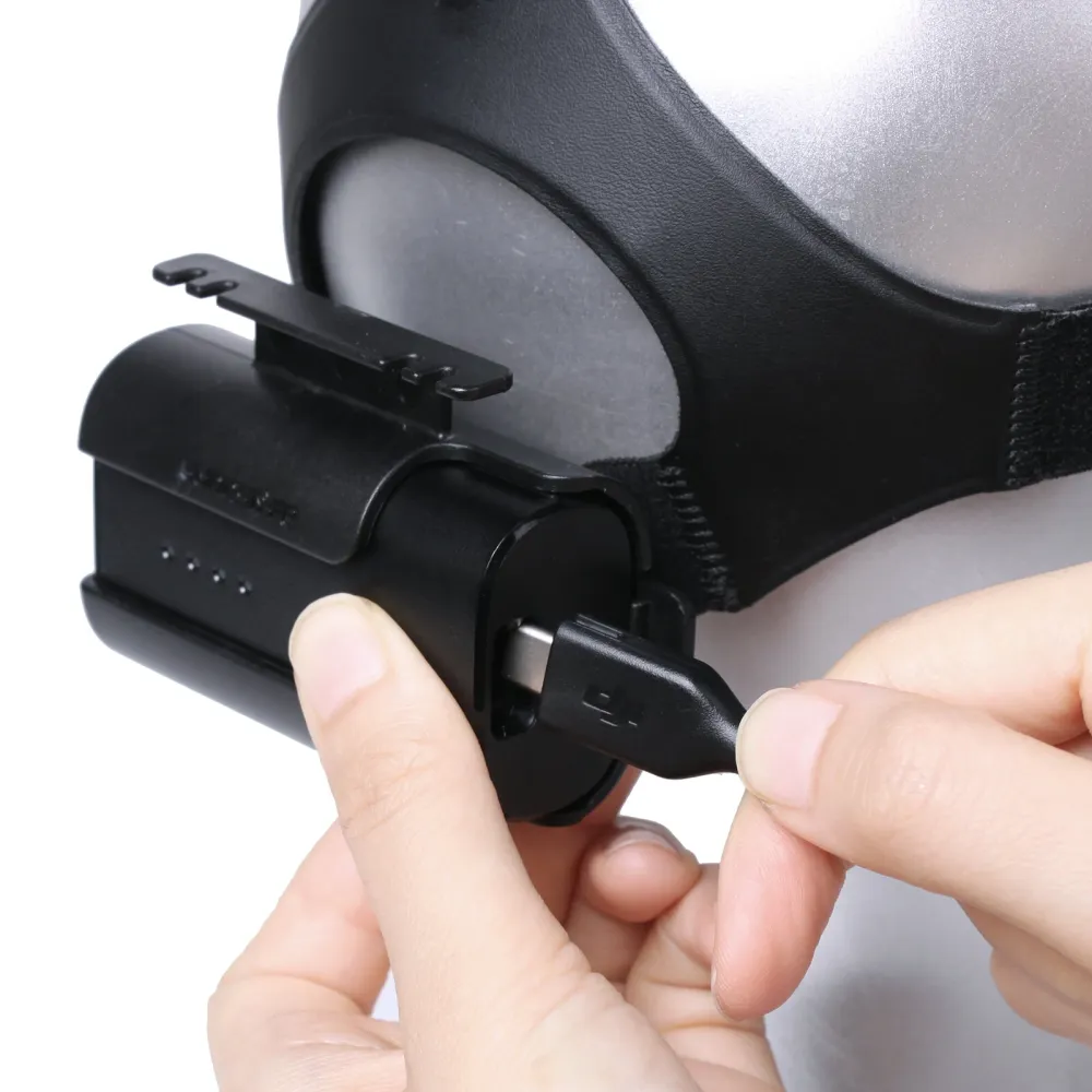 Sunnylife Headband Batterie Aufbewahrungskoffer mit Rückenclip-Halter für DJI FPV Goggles V2 Flugbrille Stromversorgungskabel Zubehör Sunnylife Headband Batterie Aufbewahrungskoffer mit Rückenclip-Halter für DJI FPV Goggles V2 Flugbrille Stromversorgungskabel Zubehör