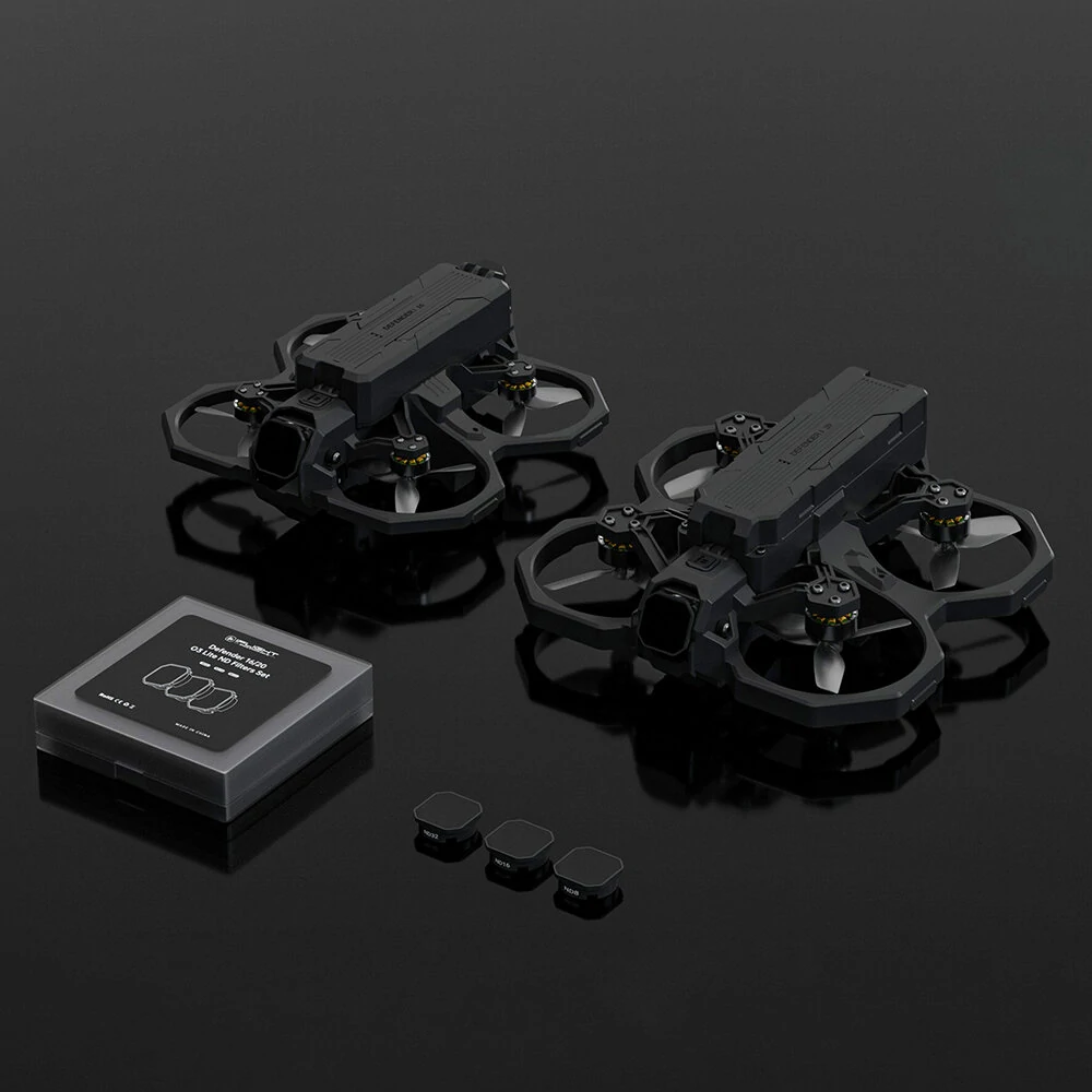 iFlight ND-Filter ND8/16/32 Vertikale Installation kompatibel mit Defender 16/20 f&uuml;r DJI AVATA O3 Air Unit DIY-Teile.