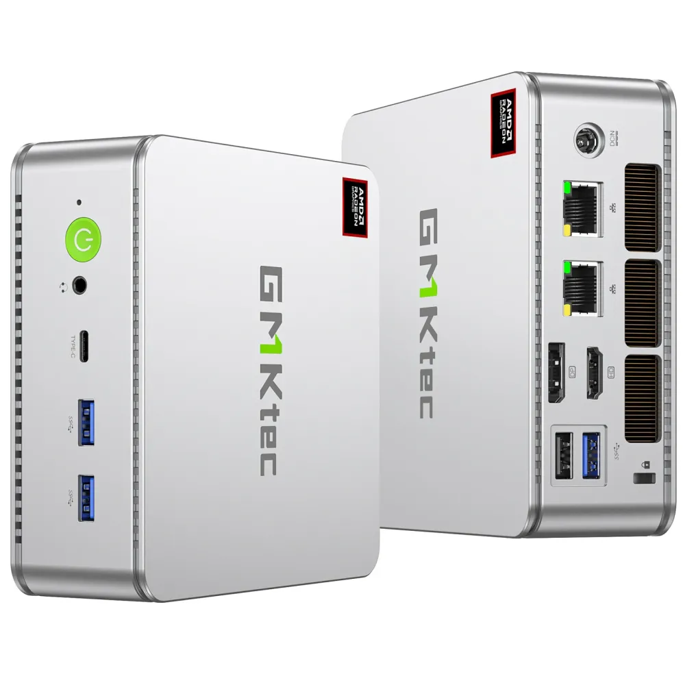 GMKtec K8 AMD Ryzen 7 8845HS 8 Kerne Mini PC 16GB RAM 512GB SSD DDR5/32GB RAM 1TB M.2 PCIe4.0 SSD Windows 11 Pro WIFI 6E BT5.2 HD 4K Dreifach-Bildschirm Mini-Computer GMKtec K8 AMD Ryzen 7 8845HS 8 Kerne Mini PC 16GB RAM 512GB SSD DDR5/32GB RAM 1TB M.2 PCIe4.0 SSD Windows 11 Pro WIFI 6E BT5.2 HD 4K Dreifach-Bildschirm Mini-Computer
