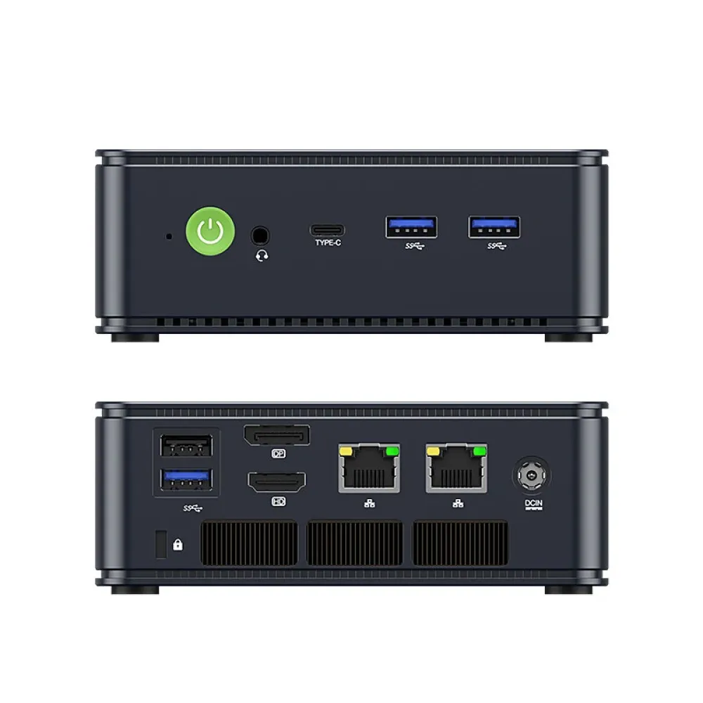 GMKtec M6 AMD Ryzen 5 6600H Mini PC Max 4.5GHz Windows 11 Pro WIFI 6E USBC 4.0 DDR5 Dual-SSD-Slot 4K Triple-Screen-Display Mini-Desktop-PC GMKtec M6 AMD Ryzen 5 6600H Mini PC Max 4.5GHz Windows 11 Pro WIFI 6E USBC 4.0 DDR5 Dual-SSD-Slot 4K Triple-Screen-Display Mini-Desktop-PC
