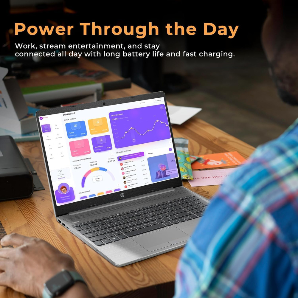 HP 15.6" Laptop, Intel Core i5-1135G7 Processor, Intel Iris Xe Graphics, 15.6" FHD Anti-Glare Display, Online Meeting Ready, HDMI, Wi-Fi and Bluetooth, Windows 11 Home(16GB RAM | 1TB SSD) HP 15.6" Laptop, Intel Core i5-1135G7 Processor, Intel Iris Xe Graphics, 15.6" FHD Anti-Glare Display, Online Meeting Ready, HDMI, Wi-Fi and Bluetooth, Windows 11 Home(16GB RAM | 1TB SSD)