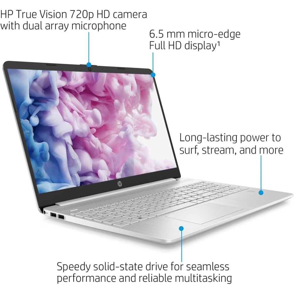 HP 15.6" Laptop, Intel Core i5-1135G7 Processor, Intel Iris Xe Graphics, 15.6" FHD Anti-Glare Display, Online Meeting Ready, HDMI, Wi-Fi and Bluetooth, Windows 11 Home(16GB RAM | 1TB SSD) HP 15.6" Laptop, Intel Core i5-1135G7 Processor, Intel Iris Xe Graphics, 15.6" FHD Anti-Glare Display, Online Meeting Ready, HDMI, Wi-Fi and Bluetooth, Windows 11 Home(16GB RAM | 1TB SSD)