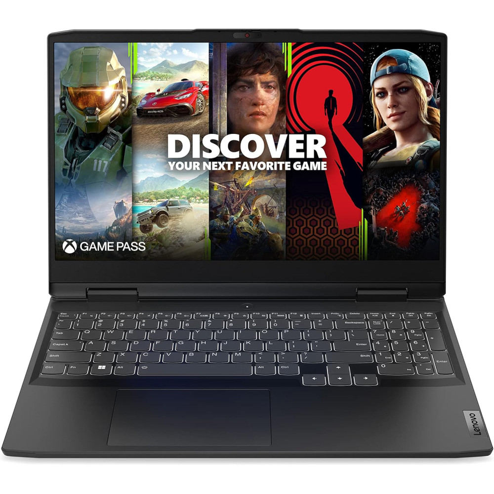Lenovo 15ARH7, Ideapad Gaming 3 15,6 Zoll FHD Gaming Laptop 120Hz AMD Ryzen 7-7735HS 16GB RAM 512GB SSD NVIDIA GeForce RTX 4050 Windows 11 Onyx Grau