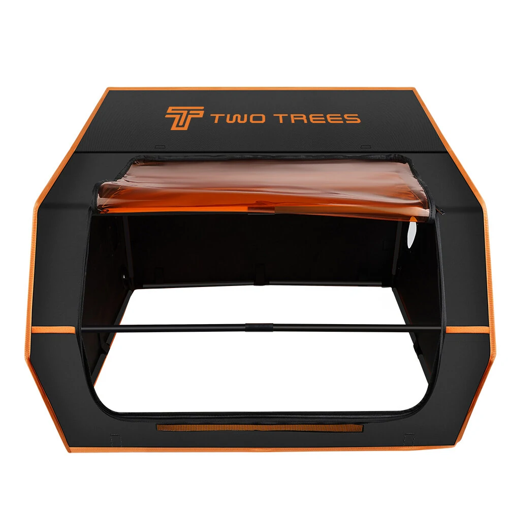TWOTREES® Lasergravur-Schutzgehäuse mit Augenschutz, feuer- und staubdicht, Abmessungen 780x720x460mm mit Abluftventilator und Rohr, passend für TTS Pro Xtool SCULPFUN-S9 TWOTREES® Lasergravur-Schutzgehäuse mit Augenschutz, feuer- und staubdicht, Abmessungen 780x720x460mm mit Abluftventilator und Rohr, passend für TTS Pro Xtool SCULPFUN-S9