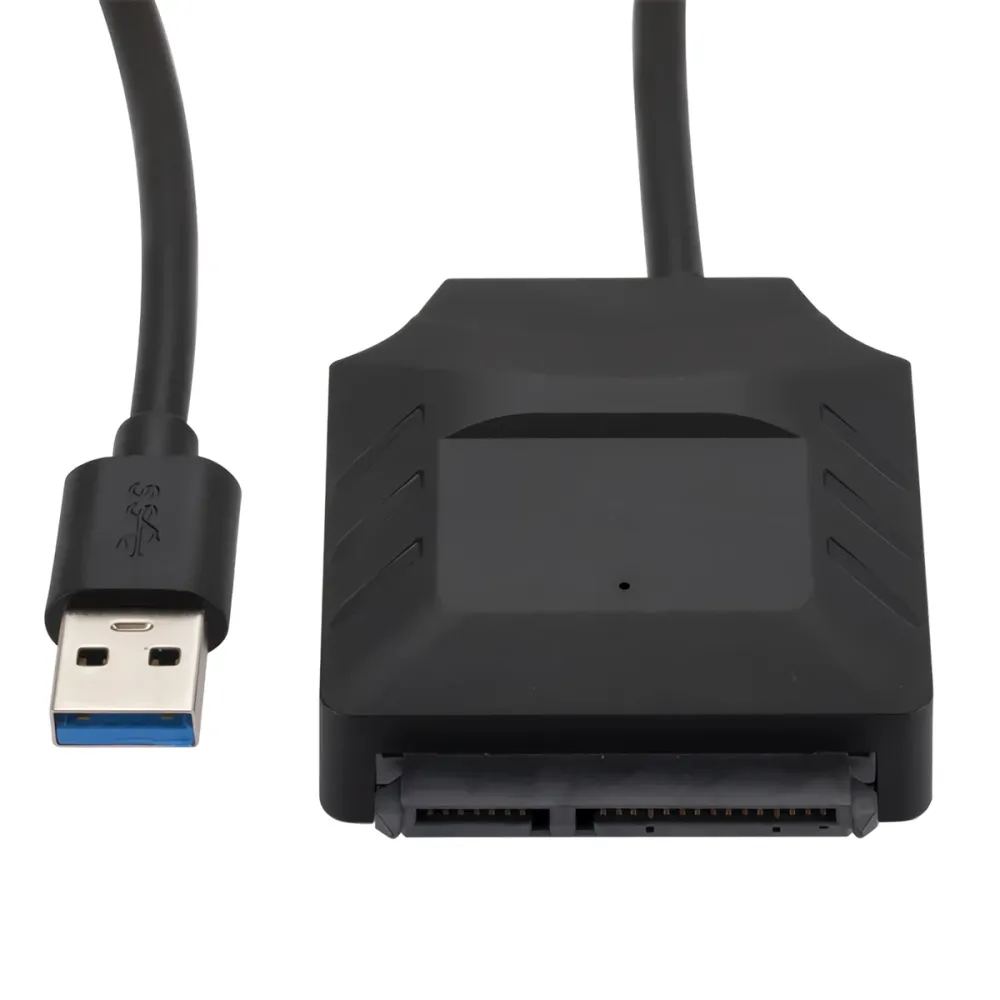 MnnWuu SSD HDD USB 3.0 zu SATA-Konverterkabel Festplattenkonverteradapter Unterstützung für 2,5 / 3,5" HDD SSD MnnWuu SSD HDD USB 3.0 zu SATA-Konverterkabel Festplattenkonverteradapter Unterstützung für 2,5 / 3,5" HDD SSD