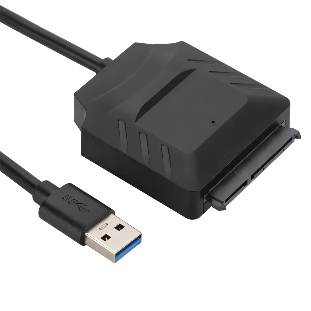 MnnWuu SSD HDD USB 3.0 zu SATA-Konverterkabel Festplattenkonverteradapter Unterstützung für 2,5 / 3,5" HDD SSD MnnWuu SSD HDD USB 3.0 zu SATA-Konverterkabel Festplattenkonverteradapter Unterstützung für 2,5 / 3,5" HDD SSD