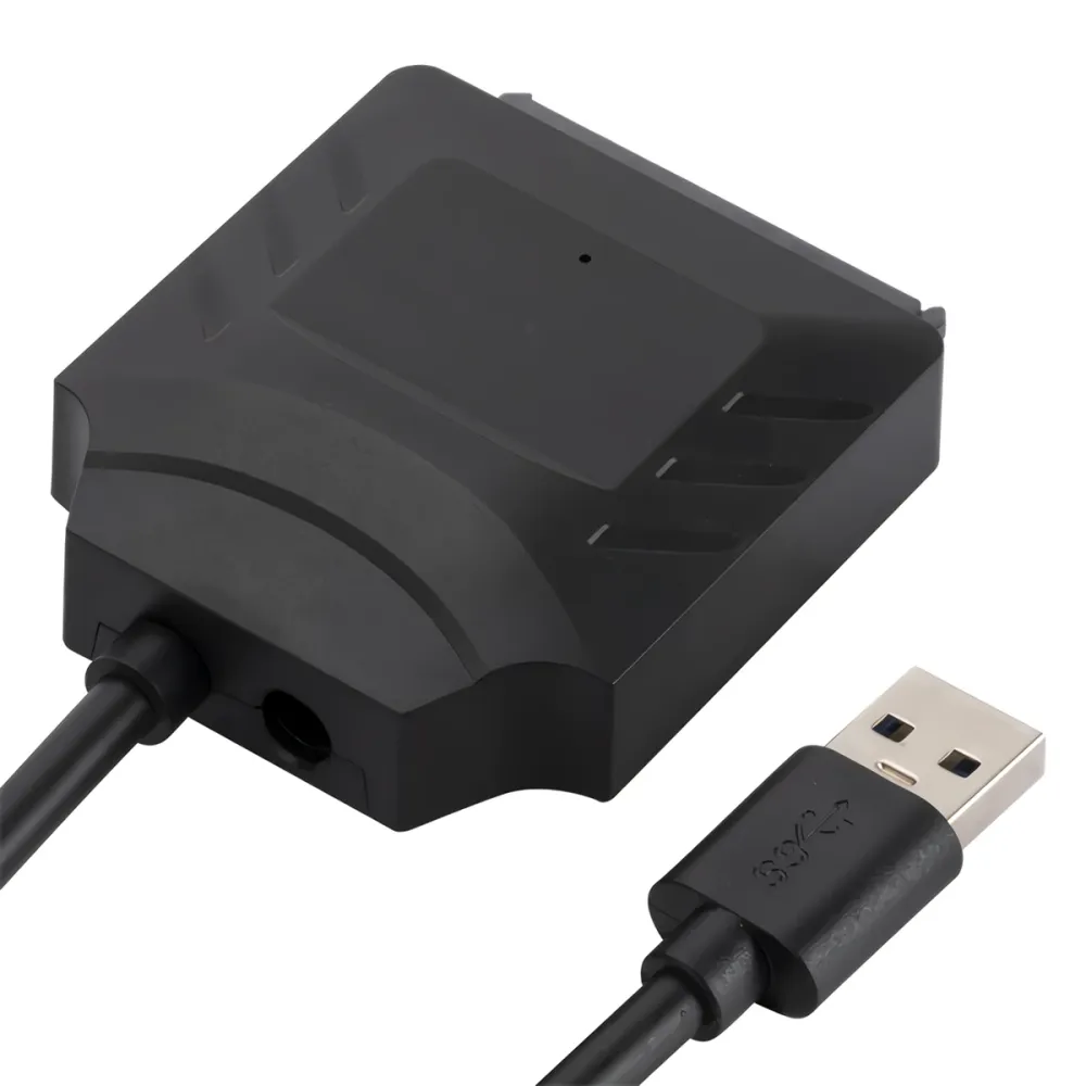 MnnWuu SSD HDD USB 3.0 zu SATA-Konverterkabel Festplattenkonverteradapter Unterstützung für 2,5 / 3,5" HDD SSD MnnWuu SSD HDD USB 3.0 zu SATA-Konverterkabel Festplattenkonverteradapter Unterstützung für 2,5 / 3,5" HDD SSD