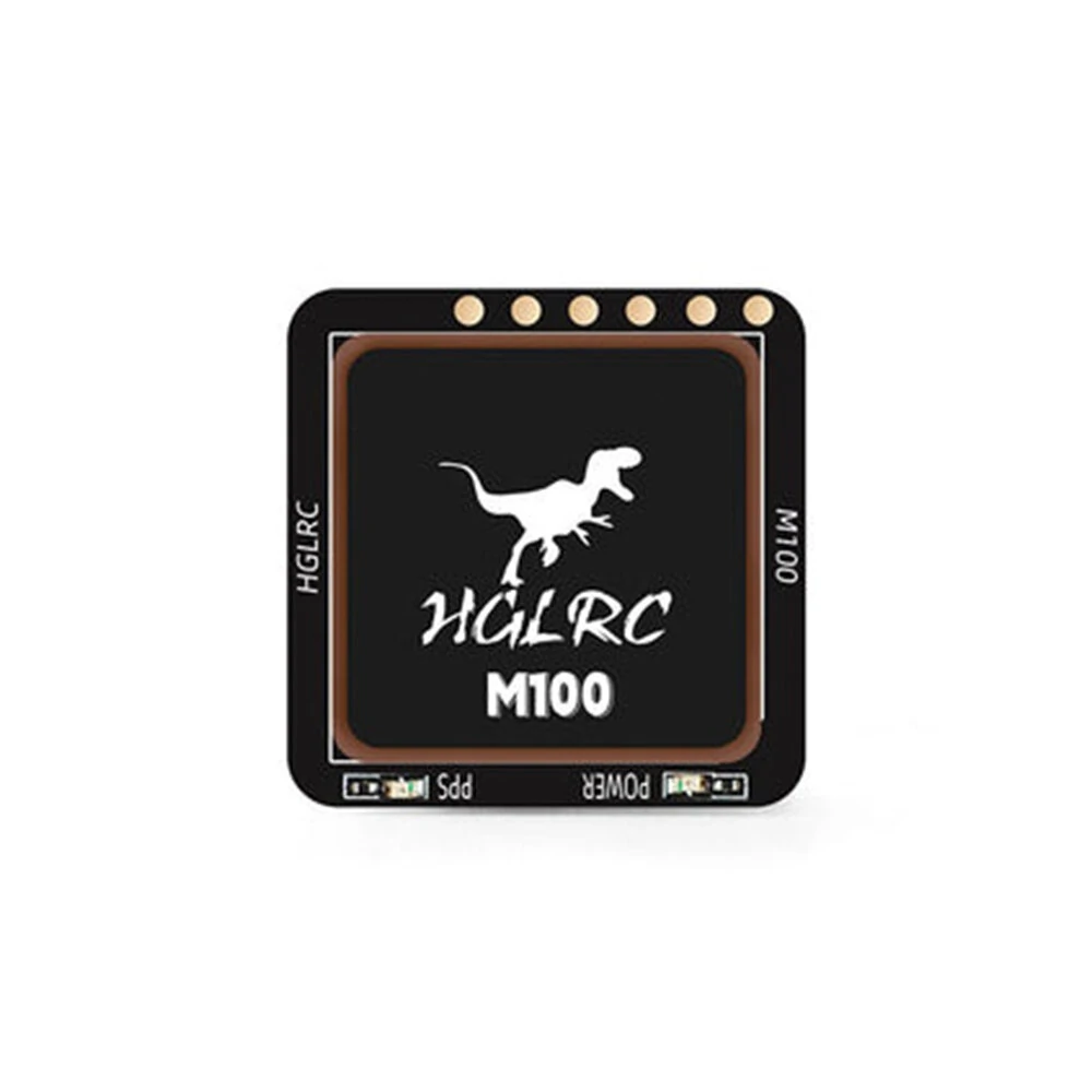 HGLRC M100 5883 GPS-Modul mit M10-Chip und QMC 5883-Kompass Keramikantenne f&uuml;r RC-Drohne FPV-Rennhelikopter Flugzeug