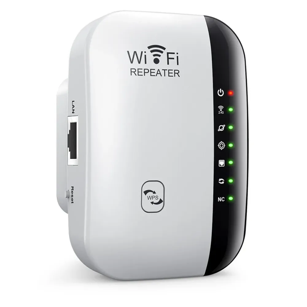 300M WLAN-Repeater Wireless-Signalverstärker mit hoher Reichweite WiFi Extender Router für PC, Laptop, TV-Box und Telefon