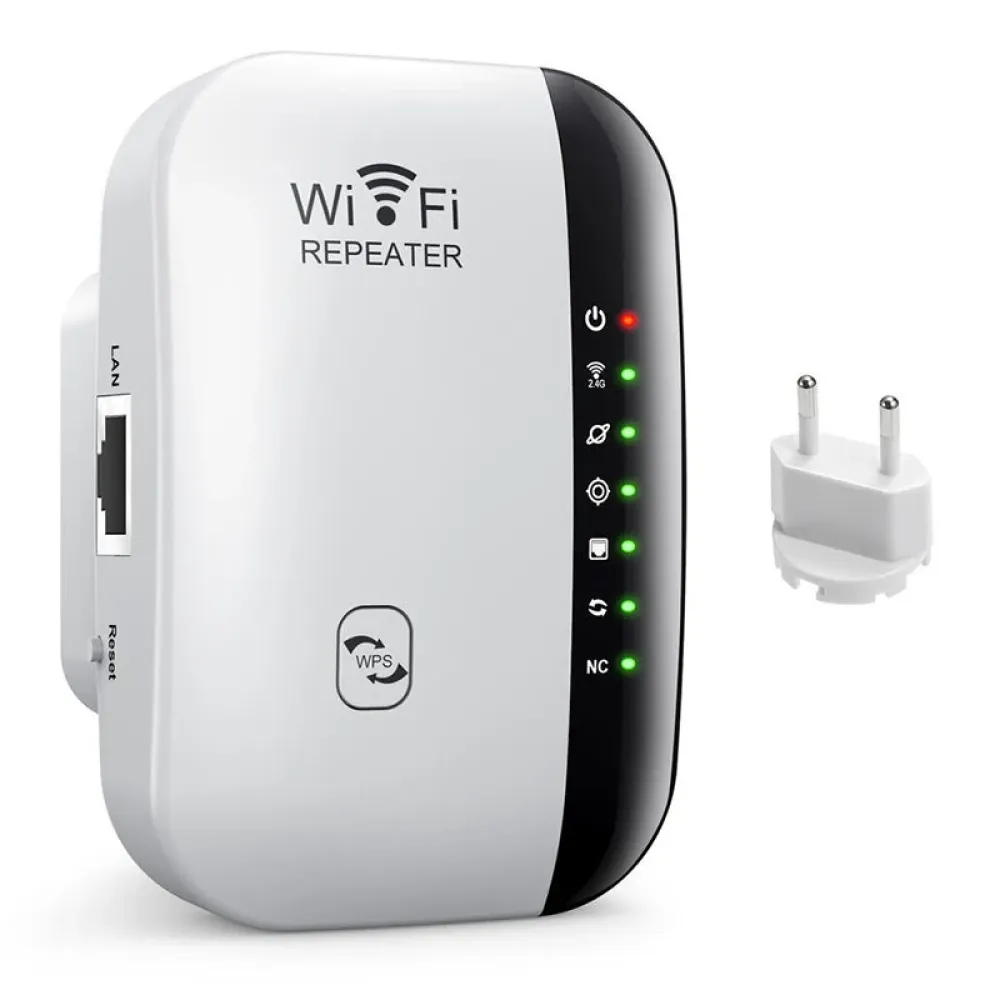 300M WLAN-Repeater Wireless-Signalverstärker mit hoher Reichweite WiFi Extender Router für PC, Laptop, TV-Box und Telefon