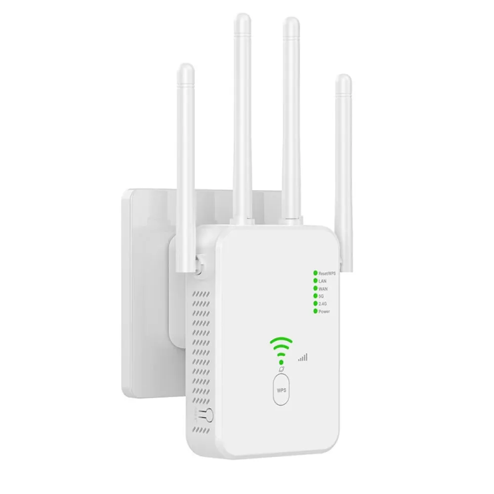 300Mbps 1200Mbps Wireless WiFi Repeater Wifi Signal Booster 2,4G / 5G Dualband WiFi Extender 802.11ac Gigabit WiFi Amplifier WPS Router