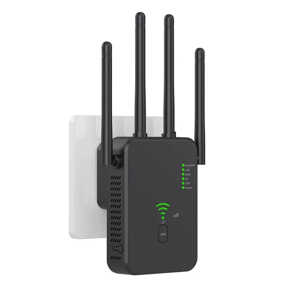 300Mbps 1200Mbps Wireless WiFi Repeater Wifi Signal Booster 2,4G / 5G Dualband WiFi Extender 802.11ac Gigabit WiFi Amplifier WPS Router