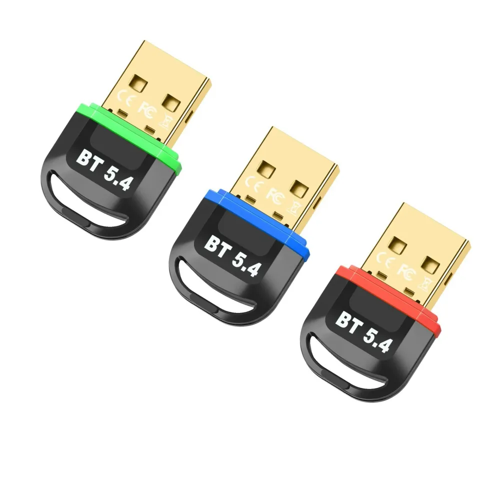 Bakeey BR04 Bluetooth 5.4 USB Adapter Transmitter Receiver Wireless USB Bluetooth Audio Adapter Dongle Free-Driver für PC-Computer Laptop