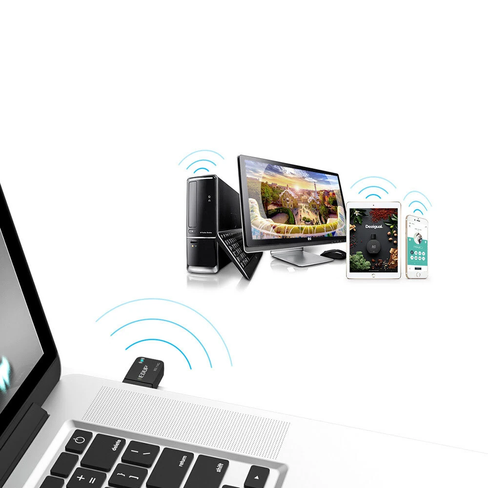 EDUP 1300Mbps USB3.0 Wifi-Adapter Netzwerkadapter 5.8Ghz 2.4Ghz Dualband-Wireless Win11 AC USB-Adapter für PC Desktop Laptop EDUP 1300Mbps USB3.0 Wifi-Adapter Netzwerkadapter 5.8Ghz 2.4Ghz Dualband-Wireless Win11 AC USB-Adapter für PC Desktop Laptop