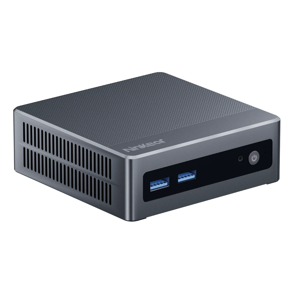 Ninkear N9 Intel Alder Lake N100 16GB RAM 512GB SSD Mini-PC WiFi 5 4K Dual-Ausgang HD Windows 11 Mini-Gaming-Computer