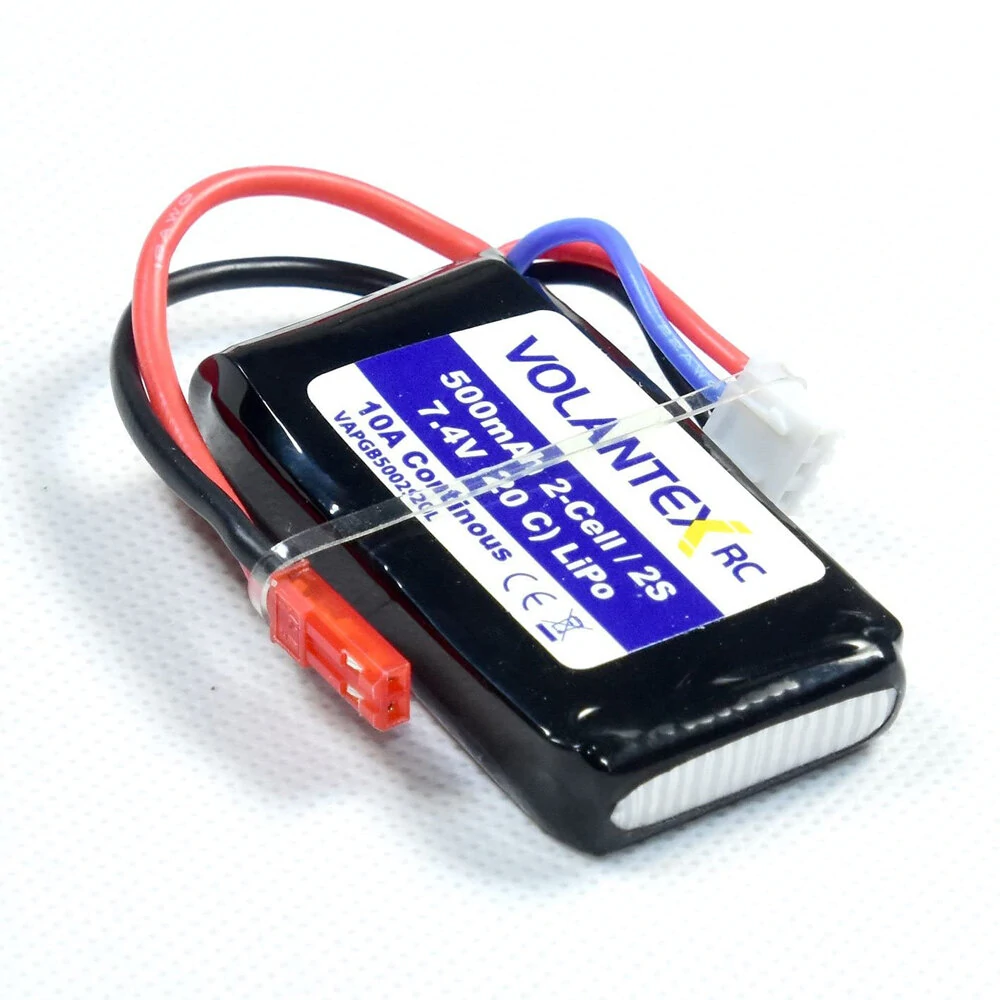 Ersatzteil für RC-Flugzeug VolantexRC 768-1 Mustang P-51D / Saber 920 756-2 7,4V 500mAh 20C Lipo-Akku JST-Stecker Ersatzteil für RC-Flugzeug VolantexRC 768-1 Mustang P-51D / Saber 920 756-2 7,4V 500mAh 20C Lipo-Akku JST-Stecker