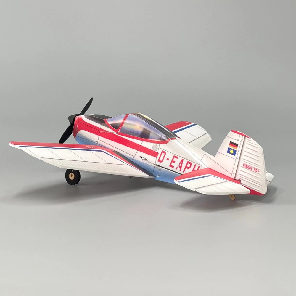 KT Foam Micro RC-Flugzeug Pinkus Racer Aerobatic mit 320 mm Spannweite und Motorbausatz KT Foam Micro RC-Flugzeug Pinkus Racer Aerobatic mit 320 mm Spannweite und Motorbausatz