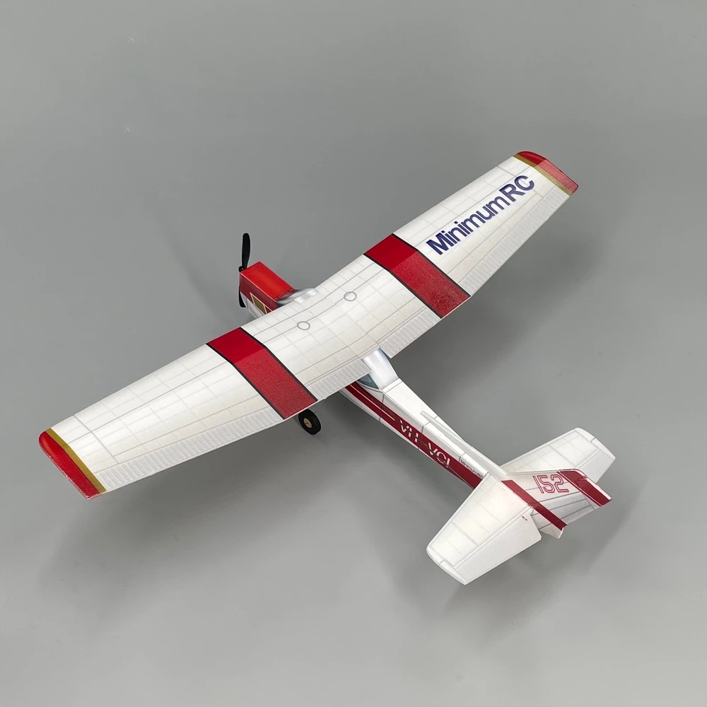 MinimumRC Cessna-152 Lava Rot 3CH 360mm Spannweite KT Schaum RC Flugzeug KIT+Motor MinimumRC Cessna-152 Lava Rot 3CH 360mm Spannweite KT Schaum RC Flugzeug KIT+Motor