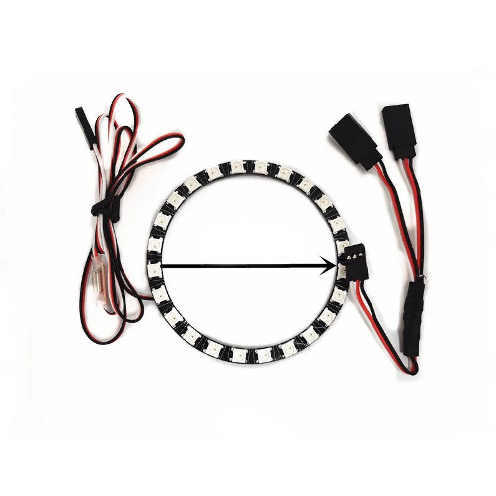 QTModel Drei-Farben-LED-Rücklichtsystem 5-6V für 64 mm 70 mm Ducted Fan Einheit EDF Jet RC Flugzeug QTModel Drei-Farben-LED-Rücklichtsystem 5-6V für 64 mm 70 mm Ducted Fan Einheit EDF Jet RC Flugzeug
