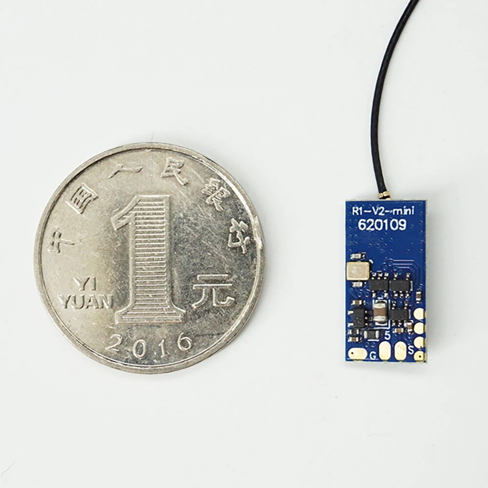 Mini-Empfänger Jumper R1 V2 2,4GHz 16CH kompatibel mit FrSky D16 XM+ RXSR SBUS-Protokoll Jumper T-Pro T-Lite T18 T16 T12 T8SG-Sender Mini-Empfänger Jumper R1 V2 2,4GHz 16CH kompatibel mit FrSky D16 XM+ RXSR SBUS-Protokoll Jumper T-Pro T-Lite T18 T16 T12 T8SG-Sender