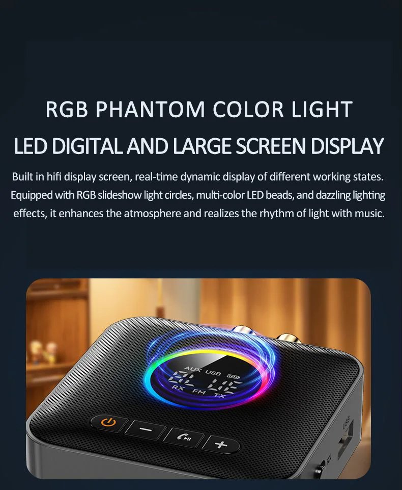 M10-1-zu-2-Bluetooth-54-Audio-Empfaumlnger-FM-Modulator-Transmitter-mit-RGB-Licht-Freisprechfunktion-2013136-7