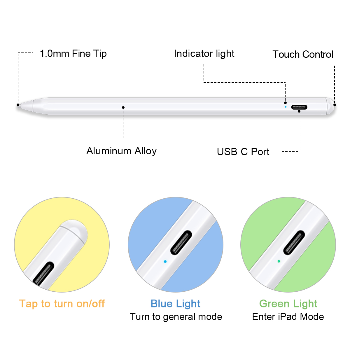 MECO-Wiederaufladbarer-aktiver-Stylus-mit-hochsensiblem-Digitalstift-fuumlr-Apple-2018-2020-fuumlr-i-1940366-7